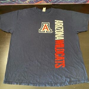 Gildan Navy Crew Neck Heavy Cotton T-Shirt